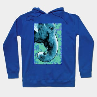 Blue elephant Hoodie